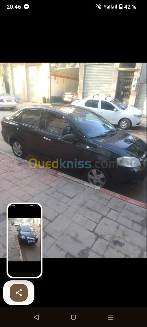 Chevrolet Aveo 4 portes 2008 Aveo 4 portes