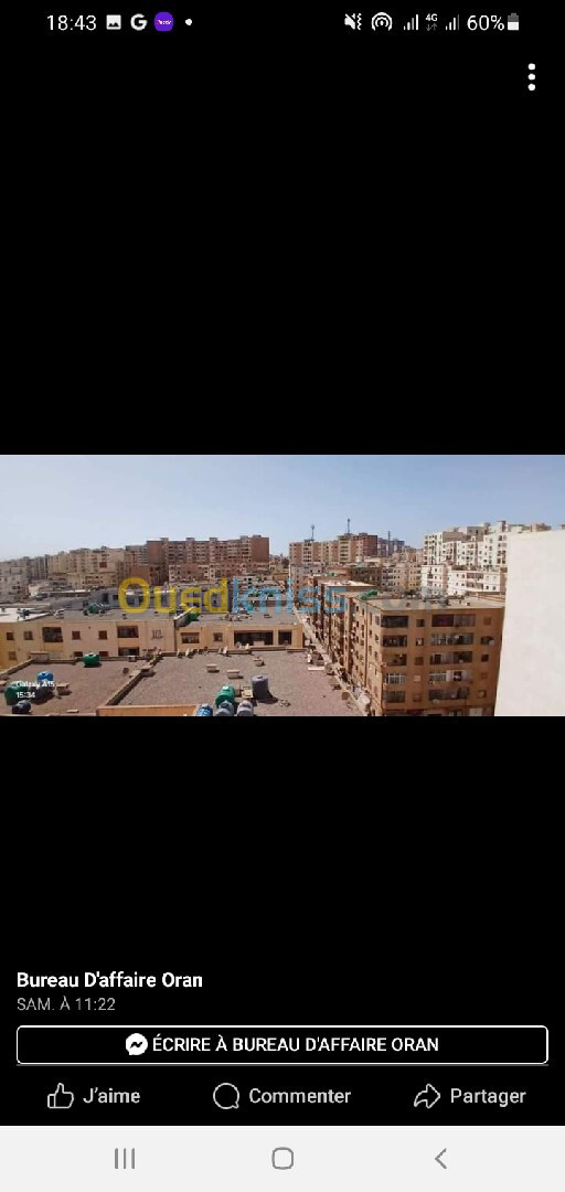 Vente Appartement F3 Oran Bir el djir