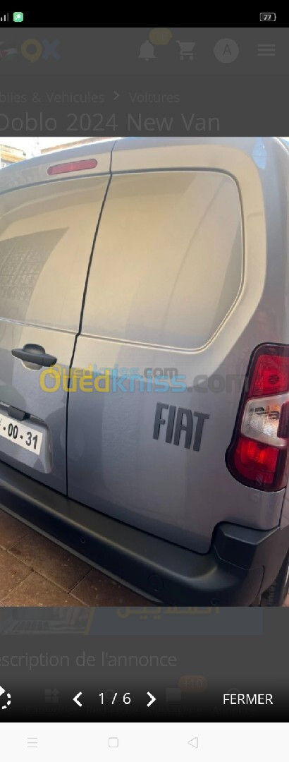 Fiat Doblo 2022 New Van Confort