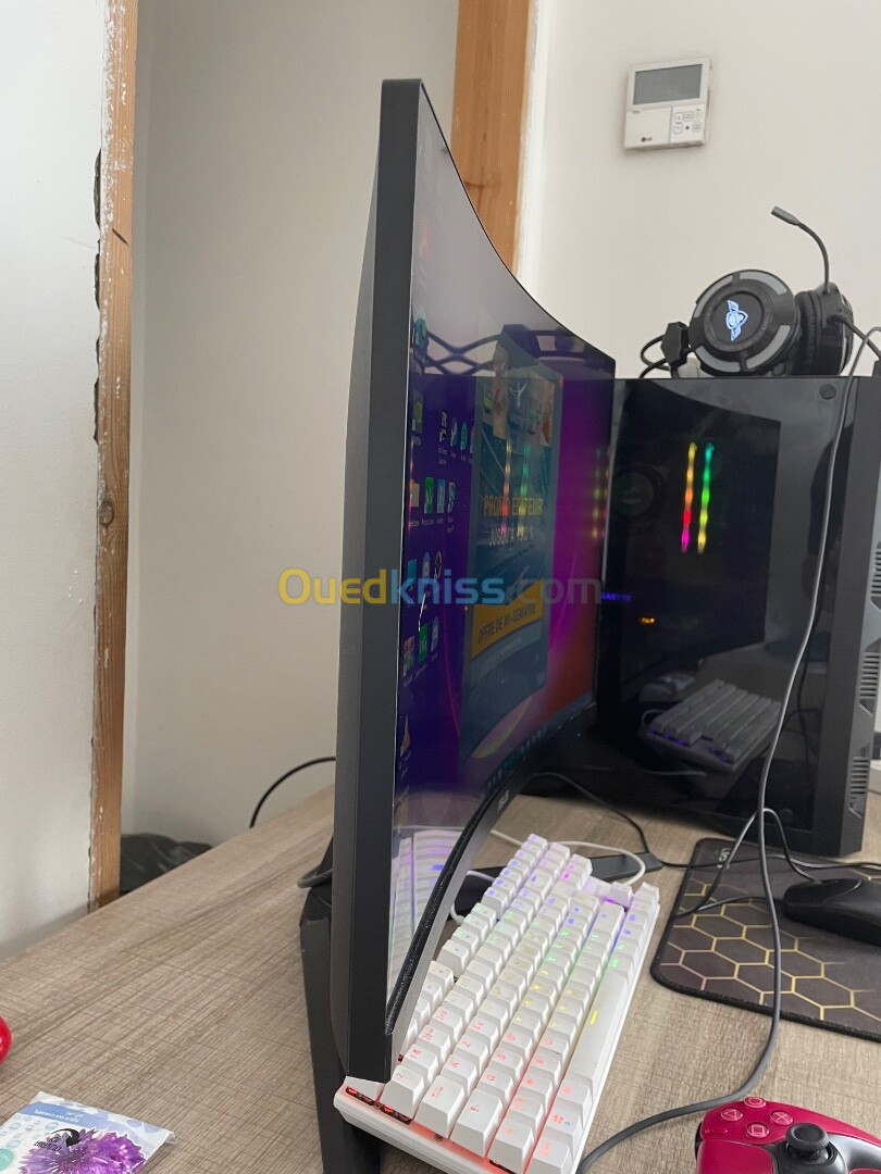 ÉCRAN ASUS TUF GAMING 165hz IPS 27 pouces incurvé 