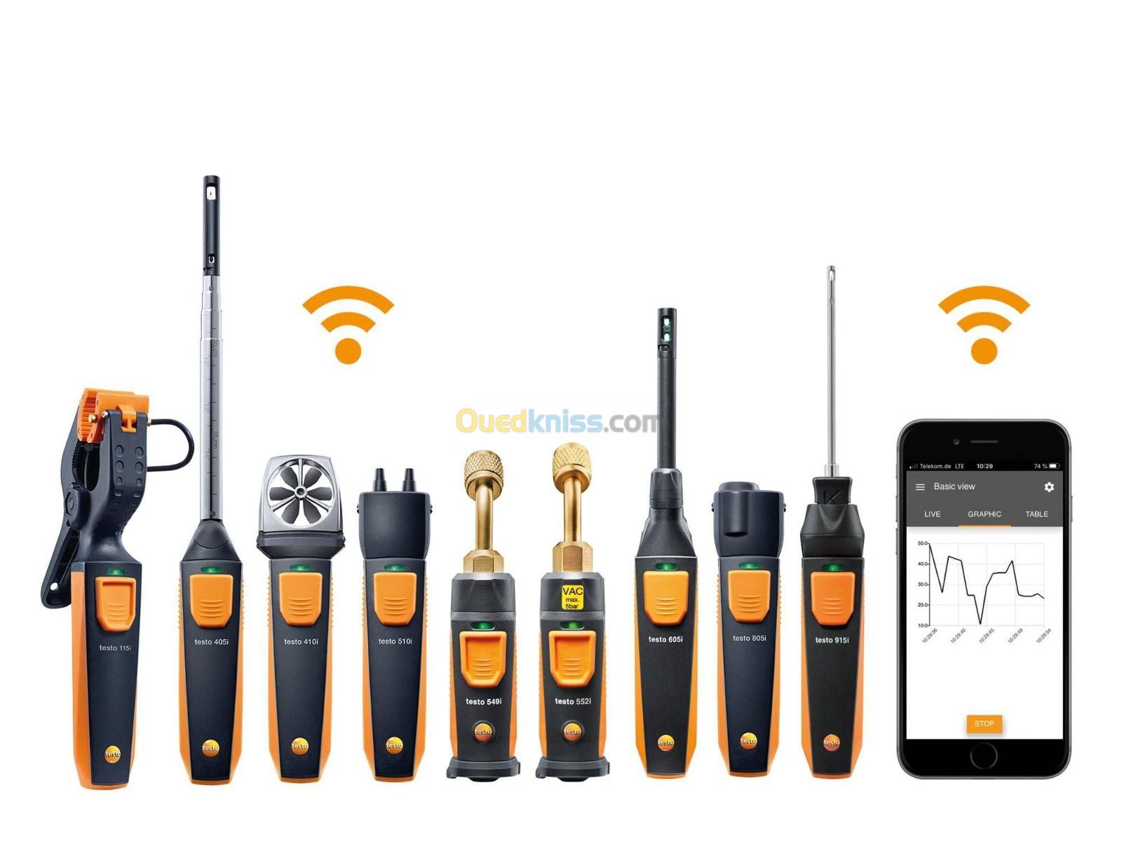 KIT TESTO SMART PROBE HVAC CVC