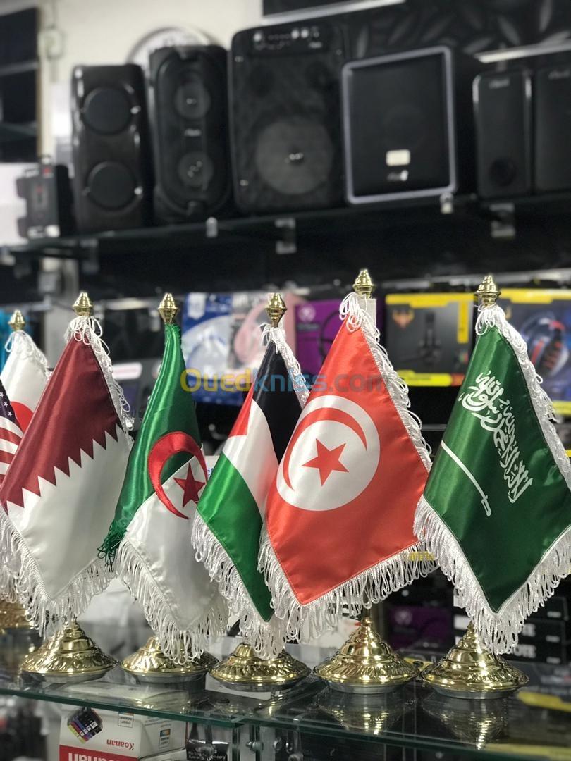 Drapeau Algérie et autres pays