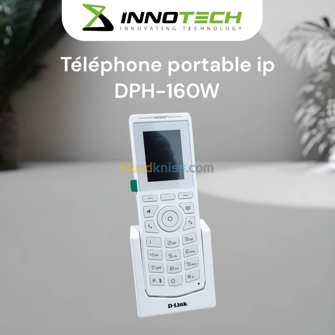 POSTE IP WIFI SANS FIL ( téléphone Wi-Fi portable IP bande 2,4 GHz et 5 GHz ) D-LINK