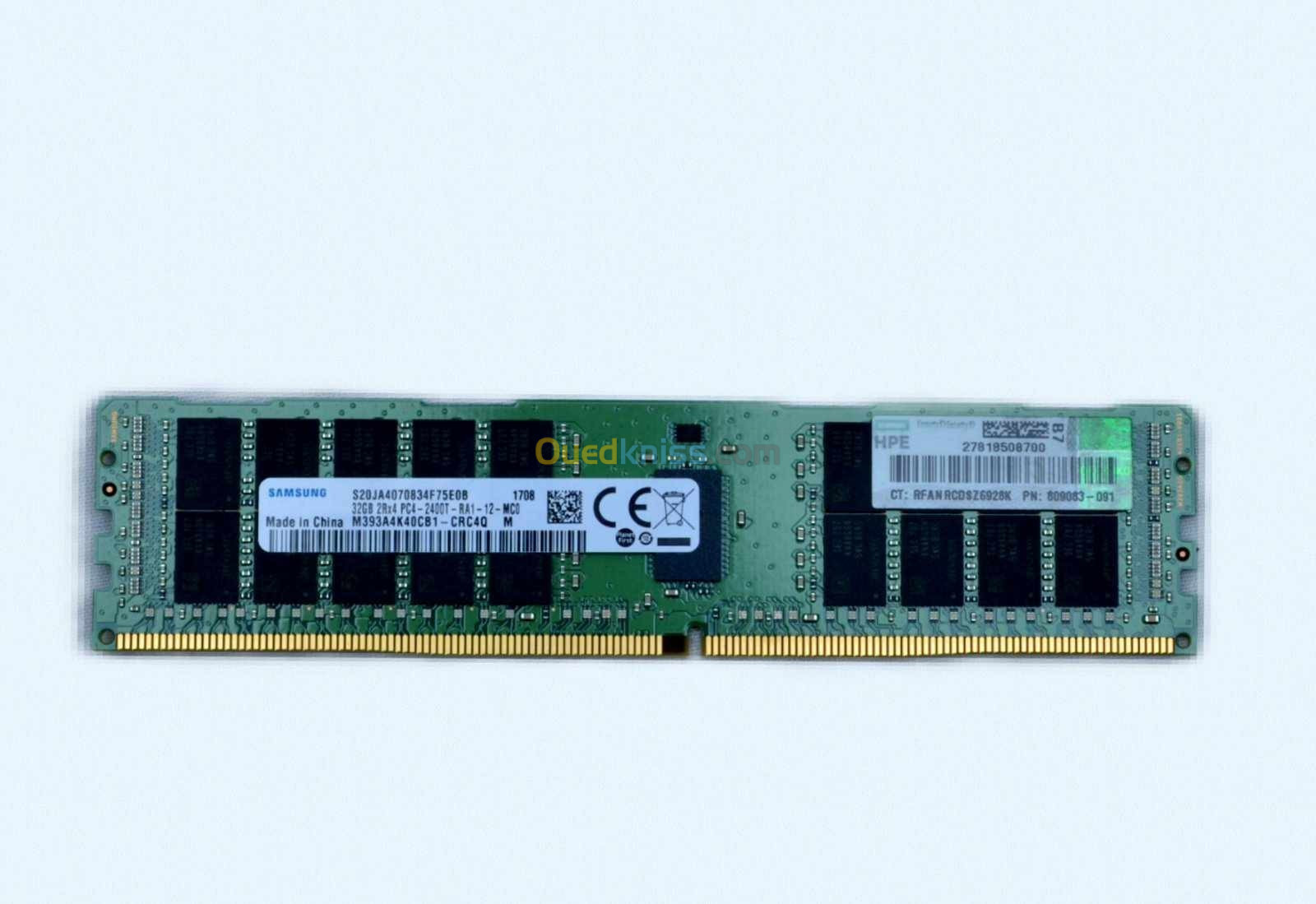 RAM DDR4 ECC 32 GB pour serveur et workstation