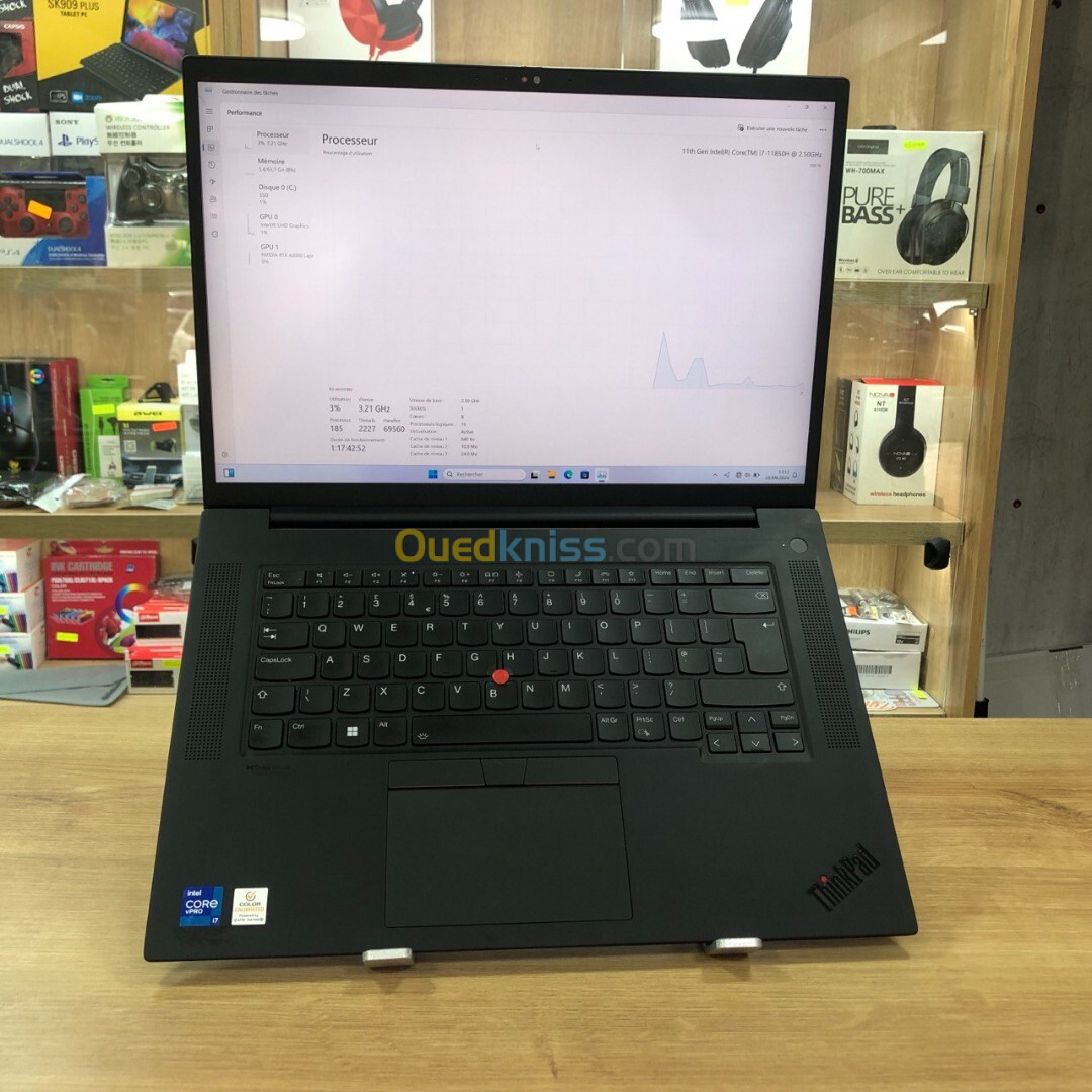  LENOVO THINKPAD P1 GEN 4 I7 11TH 64GB 512SSD RTX A2000 4GB 15.6 3K 