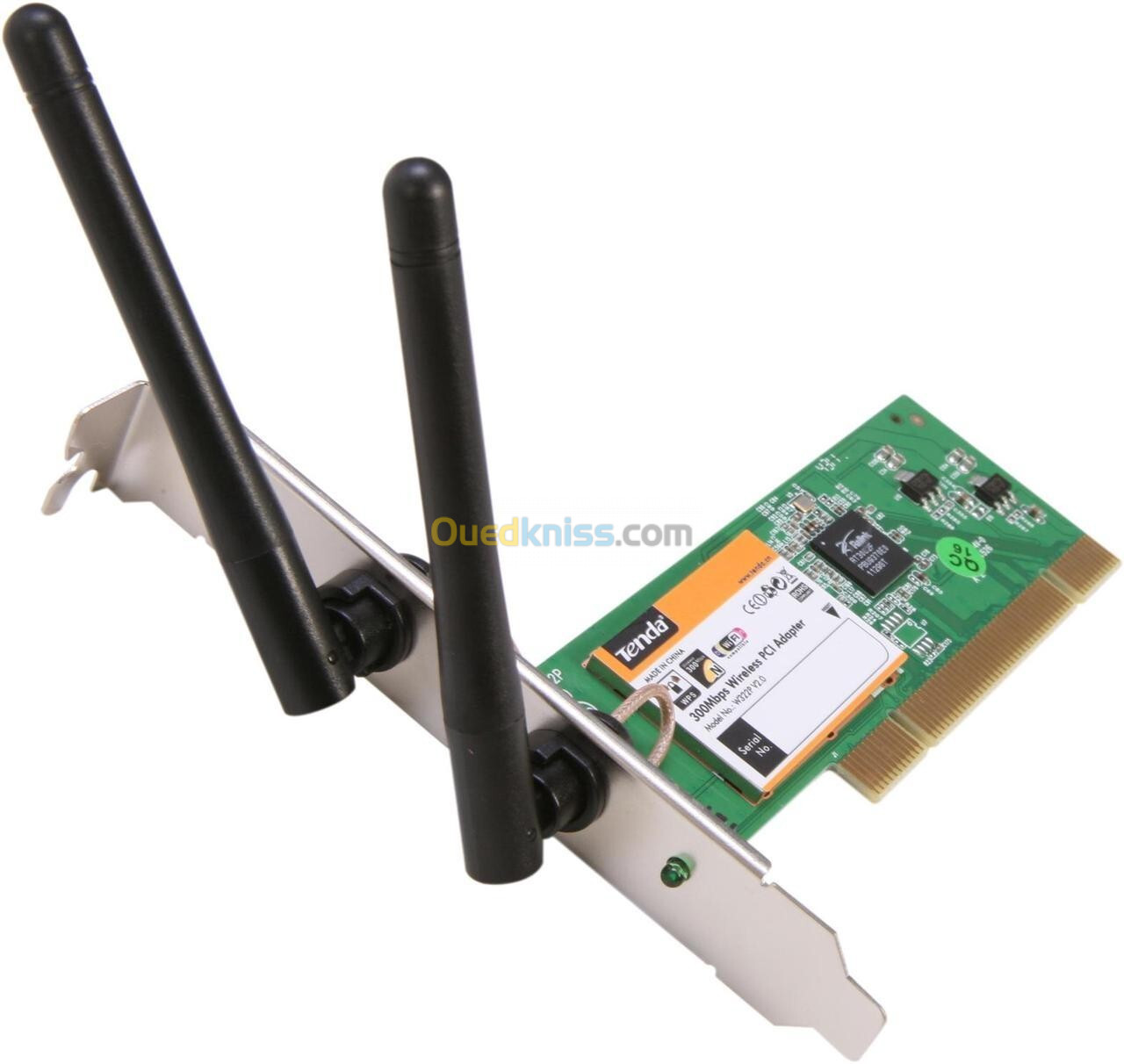 Carte Wi-Fi Tenda Wireless N300 PCI Adapter (W322P+)