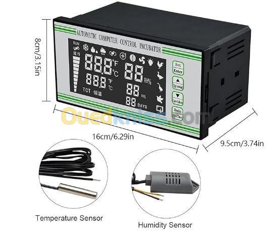 Régulateur de température et d'humidité pour incubateur XM-18S