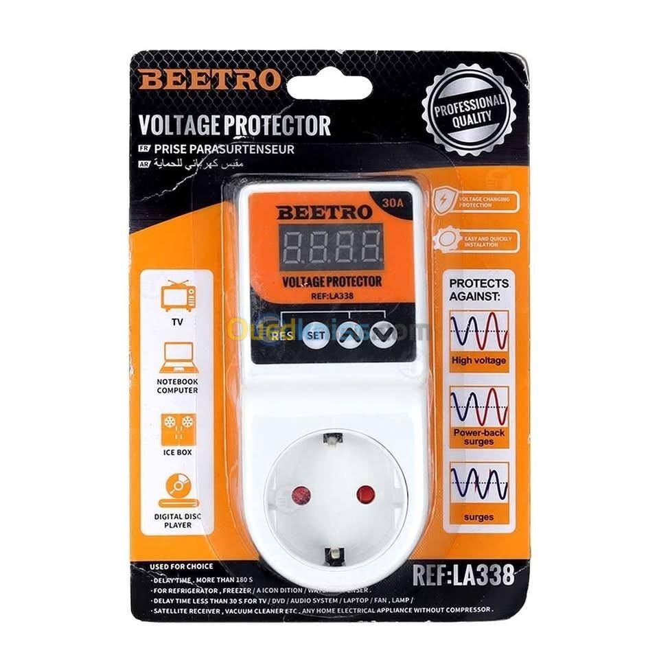 Prise électrique de protection BEETRO 140-270V 30A avec afficheur