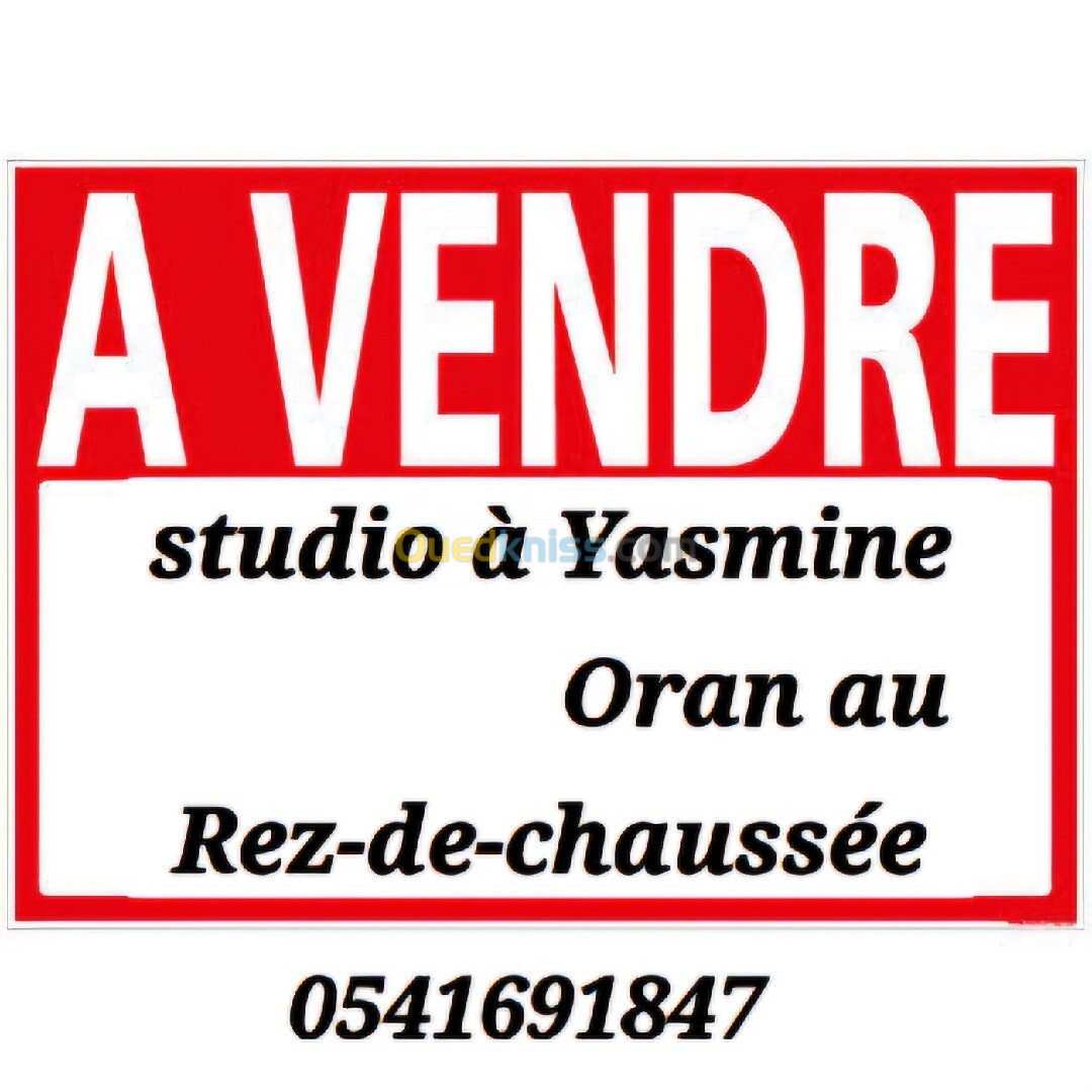 Vente Studio Oran Oran