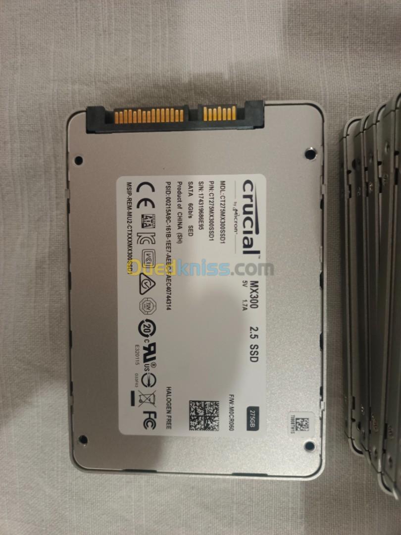 Vendu/Lot disque dur SSD 2.5 1000 GB CRUCIAL original Venu de France 