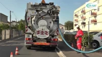 Camion débouchage canalisation