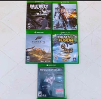 CD/LOT Xbox One, COD/BATTLEFIELD ETC.. JDID etat 10/10, boîtiers et CD propres