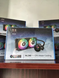 Promotion  WATER COOLING HYBROK HL 240 BLACK AND WHITE EDITION HIGH PERFORMANCE COOLING TDP 350W 