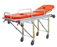 Brancard d'ambulance.. Hôpital. Matériel premier secours. Civière 