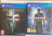 jeux-videos-uncharted-4-dishonored-2-ben-aknoun-alger-algerie