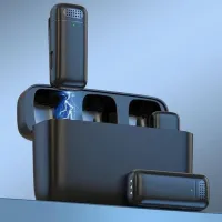 ميكروفون احترافي لاسلكي K30 للكاميرا والهاتف