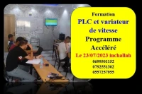 Formation PLC et Variateur de Vitesse