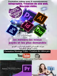 Formations Infographie, Montage Vidéo et Création de Site Web..