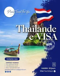 E-VISA THAILANDE : TOURISME/AFFAIRE/VISITE FAMILLIALE/RETRAITE.....(NON IMMIGRANT)