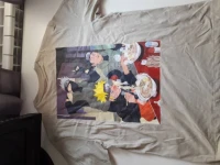 Naruto print boxy fit short sleeve t-shirt