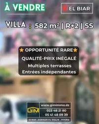 Vente Villa Alger El biar