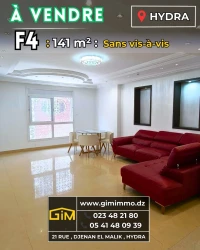 Vente Appartement F4 Alger Hydra