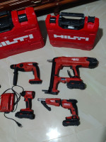 outillage-professionnel-kit-hilti-nuron-placo-4-pcs-3-batterie-chlef-algerie