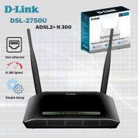 modems-routeurs-d-link-modem-routeur-sans-fil-wifi-adsl2-n-300-dsl-2750u-usb-double-antenne-alger-centre-algerie