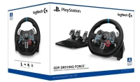 Logitech G29 Driving + Casque Cadeau -  Volant de Course - Volant Logitech - PS5 PC PS