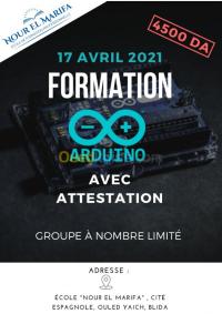 البليدة-أولاد-يعيش-الجزائر-مدارس-و-تكوين-formation-arduino