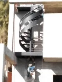 fabrication d'escalier métallique