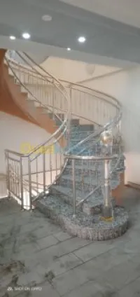 Rampe d'escaliers et Gardes-corps INOX