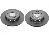 Disque frein AV Mercedes E 124 