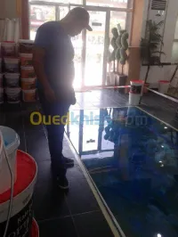 Revêtement de sol résine epoxy et PUR