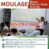 Formation Moulage Résine/Fibre de Verre/Silicone