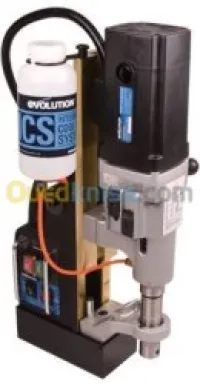 Perceuse magnétique et tronçonneuse 