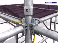 Multidirectional scaffolding rental