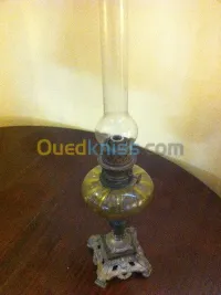 Lampe à pétrole Kinké XIXè
