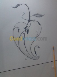 الجزائر-باش-جراح-ديكورات-و-ترتيب-pientre-plasticien-dècorateur