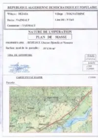 Vente Terrain Bejaia Tazmaltdaira