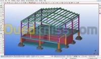oran-es-senia-algerie-projets-Études-etudes-en-charpente-métallique