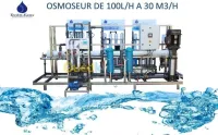 Osmoses-inverses (jusqu'a 30m3/heure)!