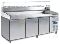 TOUR REFRIGERE DESSUS MARBRE/INOX.