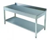 TABLE DE TRAVAIL INOX.