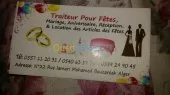 Fêtes , mariages , anniversaires .....