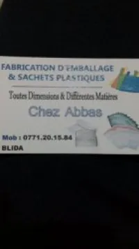 FABRICATION D'EMBALLAGE ET SACHETS 