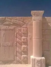 plâtre projeter et peinture