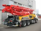LOCATION POMPE A BETON SUR CAMION 48M 