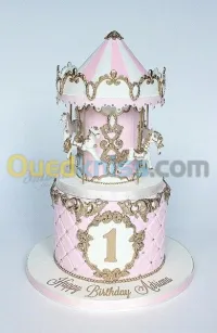 gâteaux cake Design en pâte à sucre 