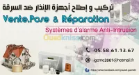 INSTALLATION  DE SYSTEMES D'ALARME